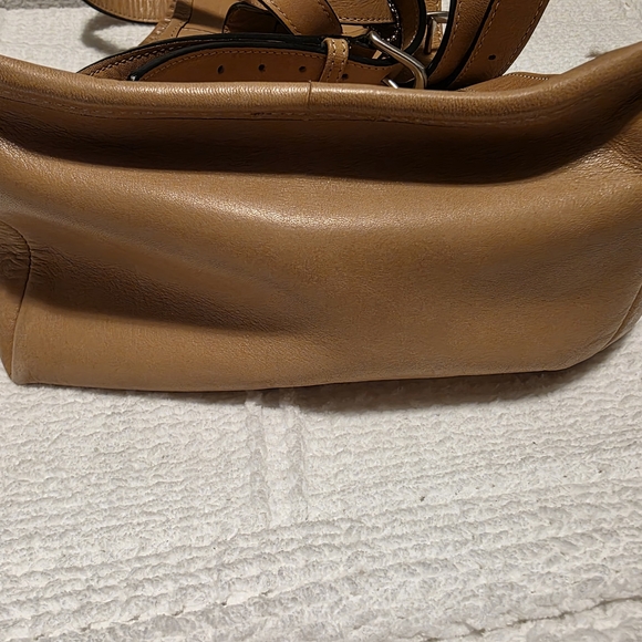 Coach Tan Leather Backpack - Picture 8 of 13